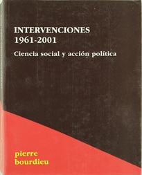 Books Frontpage Intervenciones 1961-2001