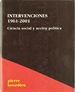 Front pageIntervenciones 1961-2001