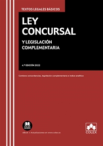 Books Frontpage Ley Concursal y legislación complementaria