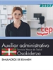 Front pageAuxiliar administrativo. Servicio vasco de salud-Osakidetza. Simulacros de examen