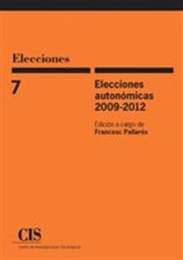 Books Frontpage Elecciones autonómicas 2009-2012