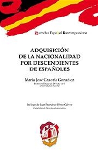 Books Frontpage Adquisición de la nacionalidad por descendientes de españoles