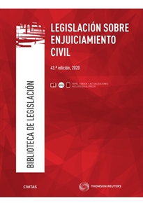 Books Frontpage Legislación sobre Enjuiciamiento Civil (Papel + e-book)