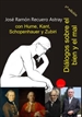 Front pageDiálogos sobre el bien y el mal con Hume, Kant, Schopenhauer y Zubiri