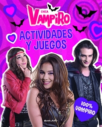Books Frontpage Chica Vampiro. Actividades y juegos. 100% vampiro