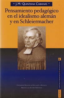 Books Frontpage Pensamiento pedagógico en el idealismo alemán y en Schleiermacher