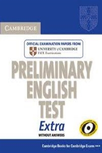 Books Frontpage Cambridge Preliminary English Test Extra Student's Book