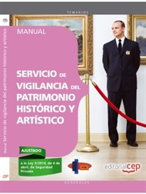 Books Frontpage Manual. Servicio de vigilancia del patrimonio histórico y artístico