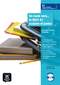 Books Frontpage En route vers le DELF scolaire et junior 1 Livre de l'élève + CD
