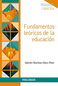 Books Frontpage Fundamentos teóricos de la educación