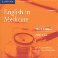 Books Frontpage English in Medicine Audio CD 3rd Edition