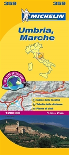 Books Frontpage Mapa Local Umbria, Marche