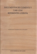 Front pageDocumentos de Clemente V (1305-1314) referentes a España