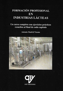 Books Frontpage Formación profesional en industrias lácteas