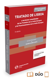 Books Frontpage Tratado de Lisboa y versiones consolidadas de los Tratados de la Unión Europea y de Funcionamiento de la Unión Europea (Papel + e-book)