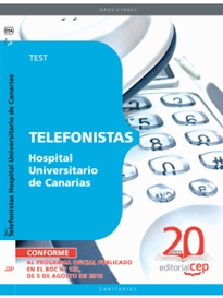 Books Frontpage Telefonistas Hospital Universitario de Canarias. Test