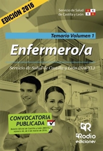 Books Frontpage Enfermero a. Temario. Volumen 1. Servicio de Salud de Castilla y León