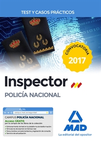 Books Frontpage Inspector de Policía Nacional. Test y casos prácticos