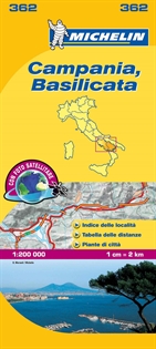 Books Frontpage Mapa Local Campania, Basilicata