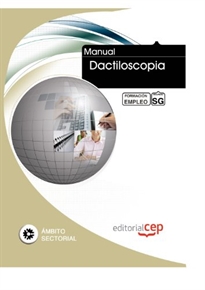 Books Frontpage Manual Dactiloscopia. Formación para el empleo