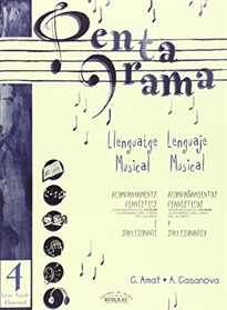 Books Frontpage Pentagrama IV Llenguatge Musical Acompanyament / Lenguaje Musical Acompañamiento