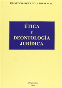 Books Frontpage Ética y deontología jurídica