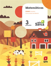 Books Frontpage Matemáticas. 3 Primaria. Más Savia. Madrid