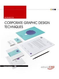 Books Frontpage Corporate graphic design techniques. Work book