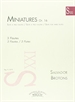 Front pageMiniatures. Suite a tres flautes op.16