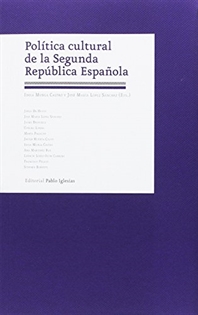 Books Frontpage Política cultural de la Segunda República Española