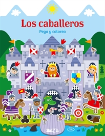 Books Frontpage Casitas - Los caballeros pega y colorea