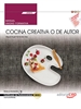 Front pageManual. Cocina creativa o de autor (UF0070). Certificados de profesionalidad. Cocina (HOTR0408)