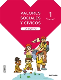 Books Frontpage Valores Sociales Y Civicos En Equipo 1 Primaria