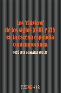 Books Frontpage Los «clásicos» de los siglos XVIII y XIX en la escena española contemporánea