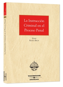 Books Frontpage La Instrucción Criminal  en el Proceso Penal