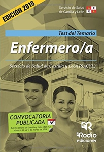 Books Frontpage Enfermero a. Servicio de Salud de Castilla y León (SACYL). Test del Temario