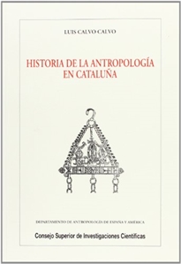 Books Frontpage Historia de la antropología en Cataluña