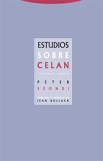 Books Frontpage Estudios sobre Celan
