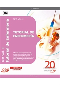 Books Frontpage Tutorial de Enfermería. Test Vol. II.