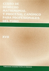 Books Frontpage Curso de derecho matrimonial y procesal canónico para profesionales del foro