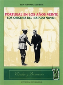 Books Frontpage Portugal En Los Años Veinte. Los Origenes Del "Estado Novo"