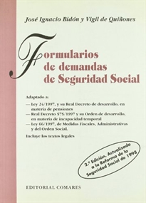 Books Frontpage Formularios de demandas de Seguridad Social