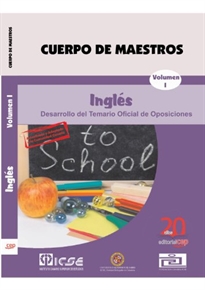 Books Frontpage Cuerpo de Maestros. Inglés. Temario Vol. I. Edición para Canarias