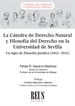 Front pageLa Cátedra de Derecho Natural y Filosofía del Derecho en la Universidad de Sevilla