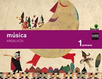 Books Frontpage Música. 1 Primaria. Savia. Andalucía