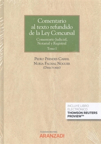 Books Frontpage Comentario al texto refundido de la Ley Concursal (2 Tomos) (Papel + e-book)