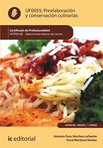 Books Frontpage Preelaboración y conservación culinarias. HOTR0108 - Operaciones básicas de cocina