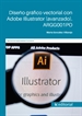 Portada del libro Diseño gráfico vectorial con Adobe Illustrator (avanzado). ARGG001PO