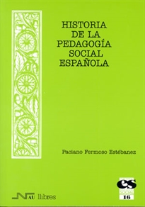 Books Frontpage Historia de la Pedagogía Social española