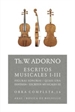 Front pageEscritos musicales I-III